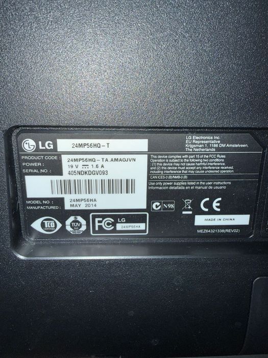 Монитор LG 24 дюйма