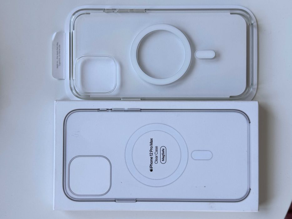 Iphone 12 Pro Max Husa Magsafe Clear Case/transparenta