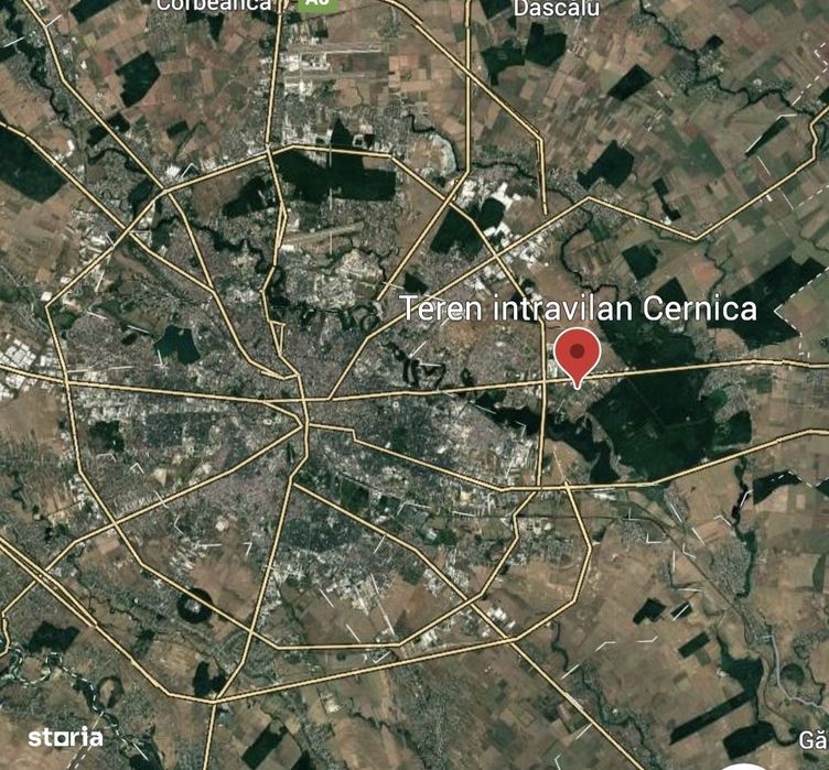 Teren 784mp in Cernica pretabil pt casa