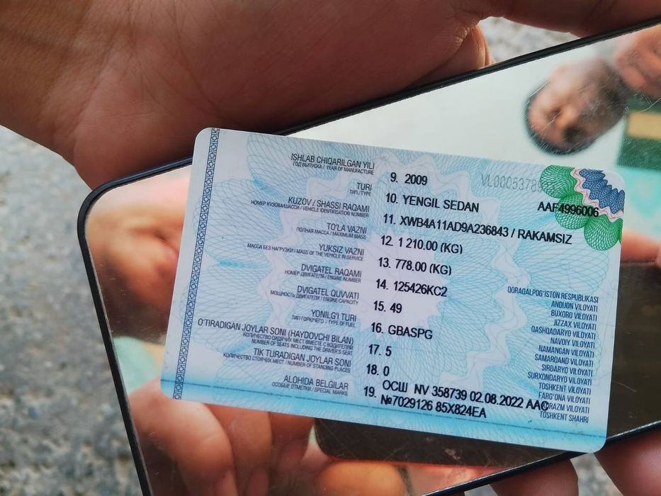 Матиз холати яхши