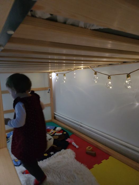 Pat reversibil Kura de laIkea cu saltea