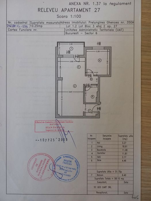 Apartament 2 camere Mobilat/Utilat+Loc Parcare