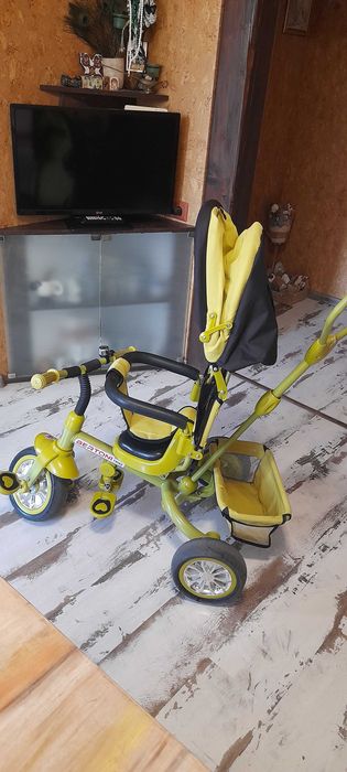 Детска триколка метална със сенник BERTONI TRIKE