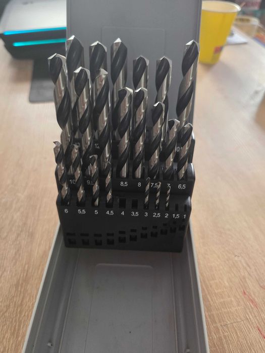 Bosch 2608577352 - Set burghie metal, HSS-PointTeq, 1-13 mm, tija cilindrica