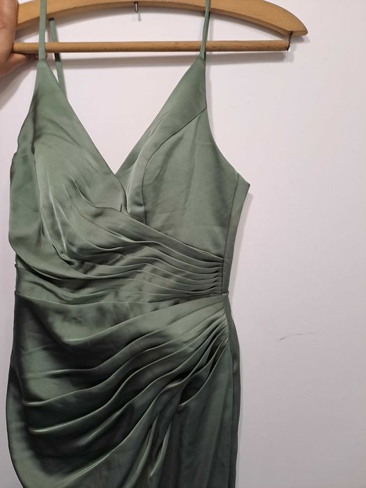 Дамска Сатенена рокля