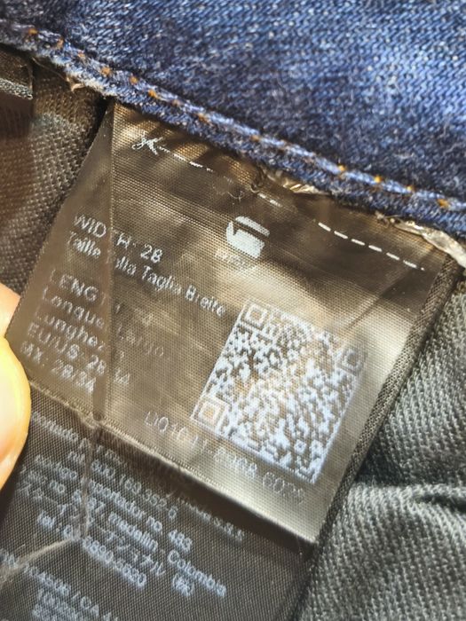 Дамски дънки G-Star 3301 в размер W28/L34