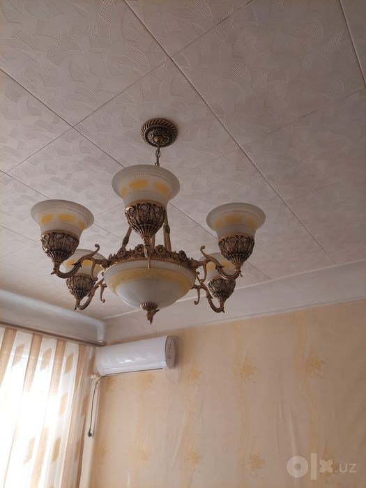 Люстра  7 рожковая б/у
