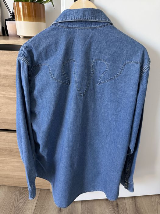 Camasa Blug TODD OLDHAM Western Deosebit Albastru Barbati | Marime L