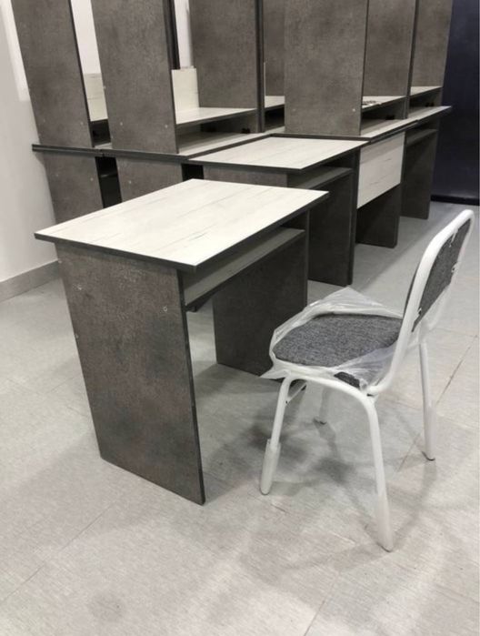 Парта стол с полки 65х50 высота 75 оптом цена. ''BON art PROJECT