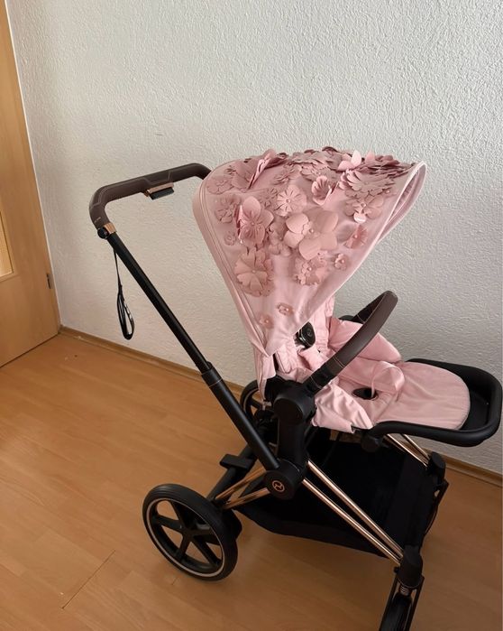 Cybex E priam 4 simply flowers pink