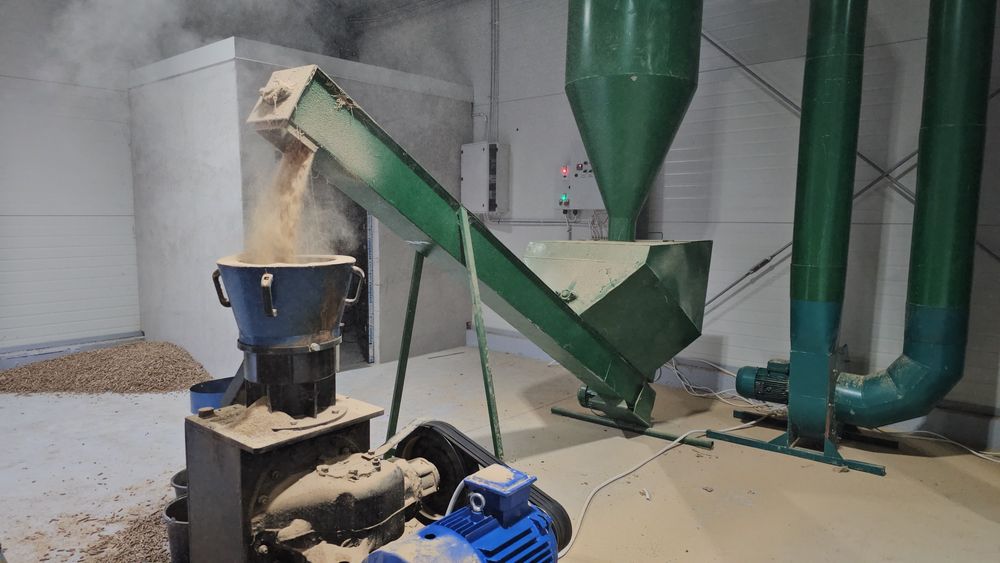 Linie peleti Presa peleti