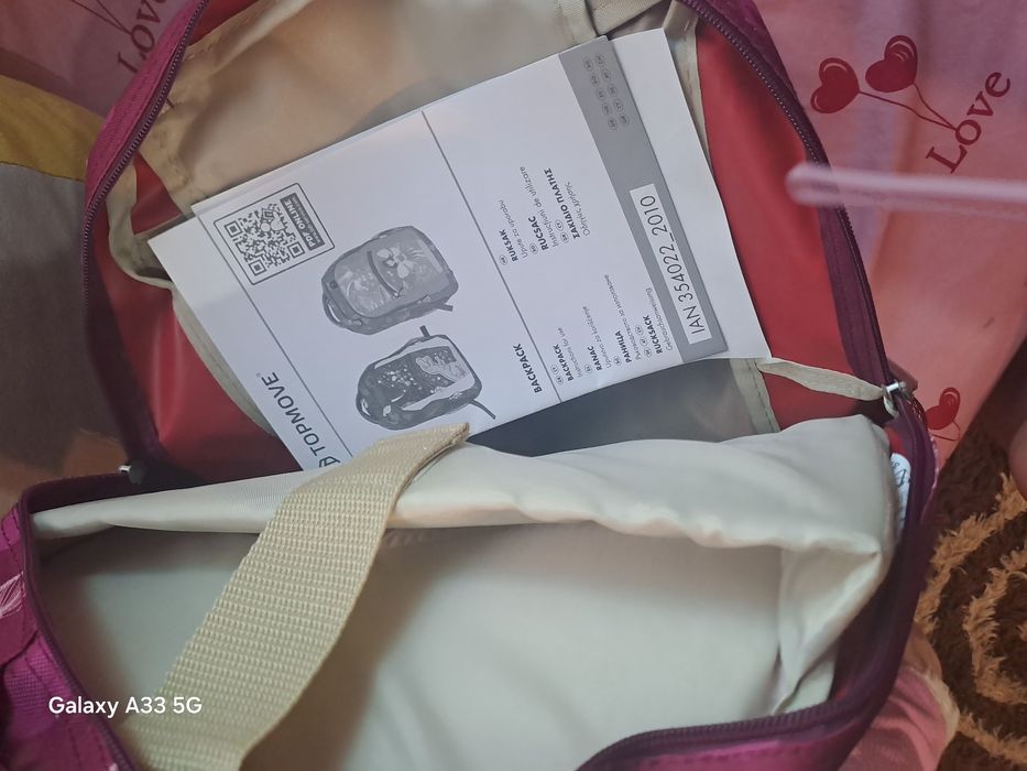 Rucsac fetite pentru școală, nou