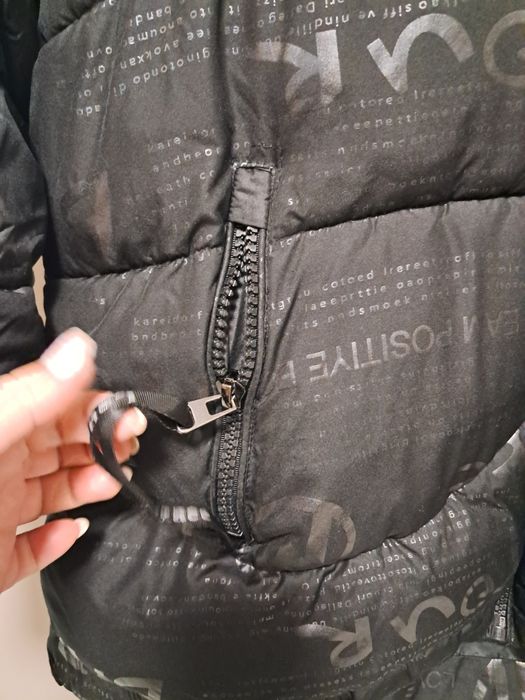 Красива шуба със лъскави мотиви