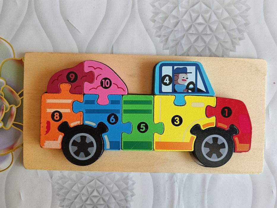 Развивающая игра-"Машина".