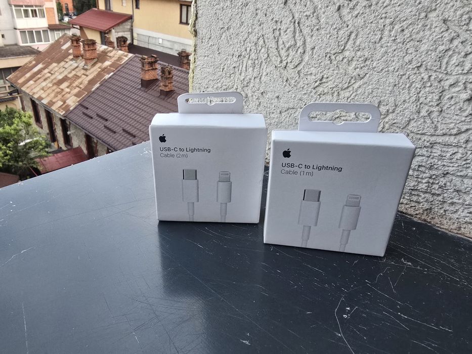 Cablu iPhone USB C - Lightning 1 / 2M
