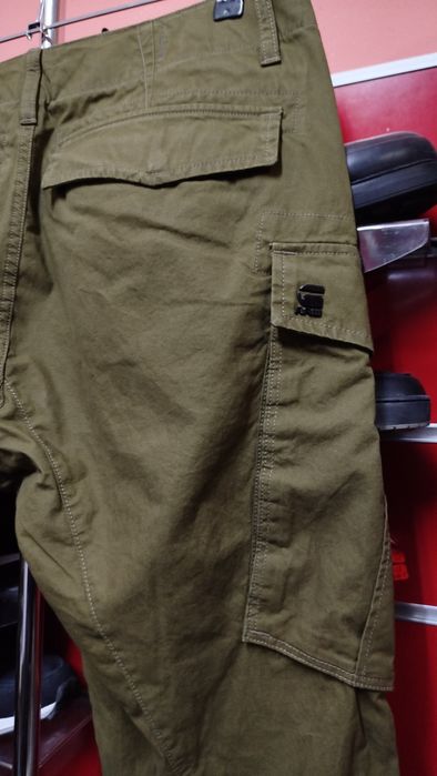 Оригинален панталон G-Star Raw Cargo W34 , W36  нов мъжки зелен