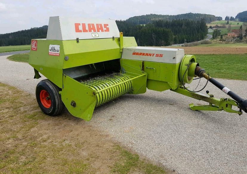 Claas markant 55 пресс подборшик