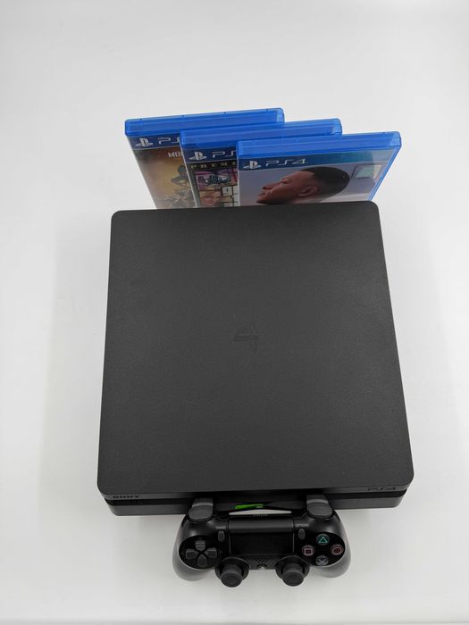 Consola PlayStation 4 Slim 1TB + 3 jocuri Garantie 24 luni CashBox