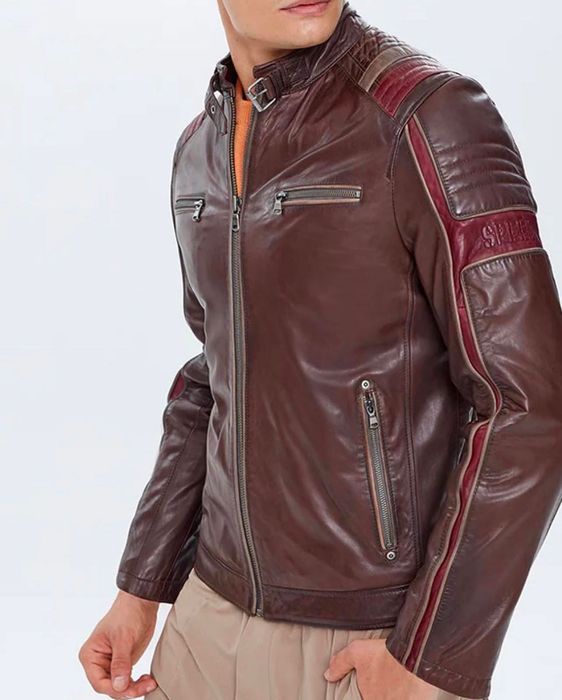 Кожаная куртка новая