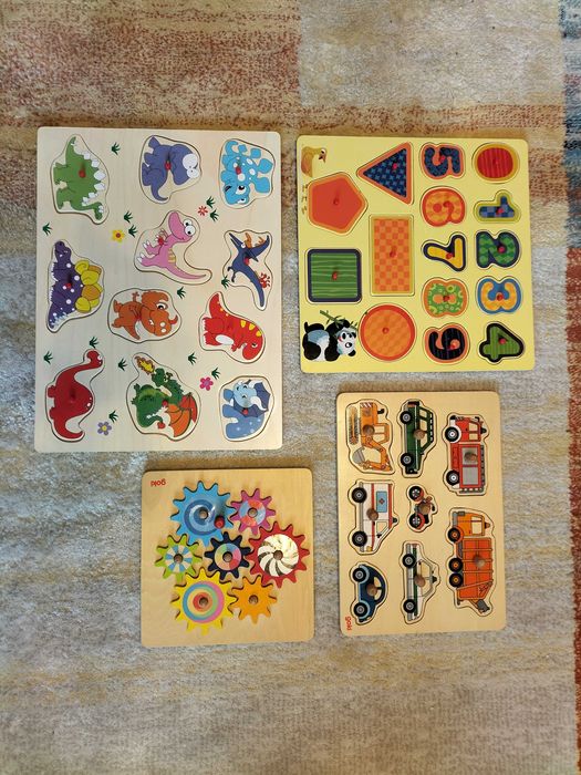 Lot puzzle diverse 3+