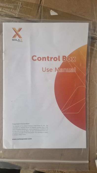 Control Box Solar X -Hybrid  model  Control Box 100. 48 v