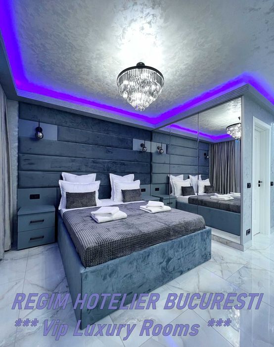 Regim Hotelier București => JACUZZI 180x180 = > VipLuxuryRooms AP.169