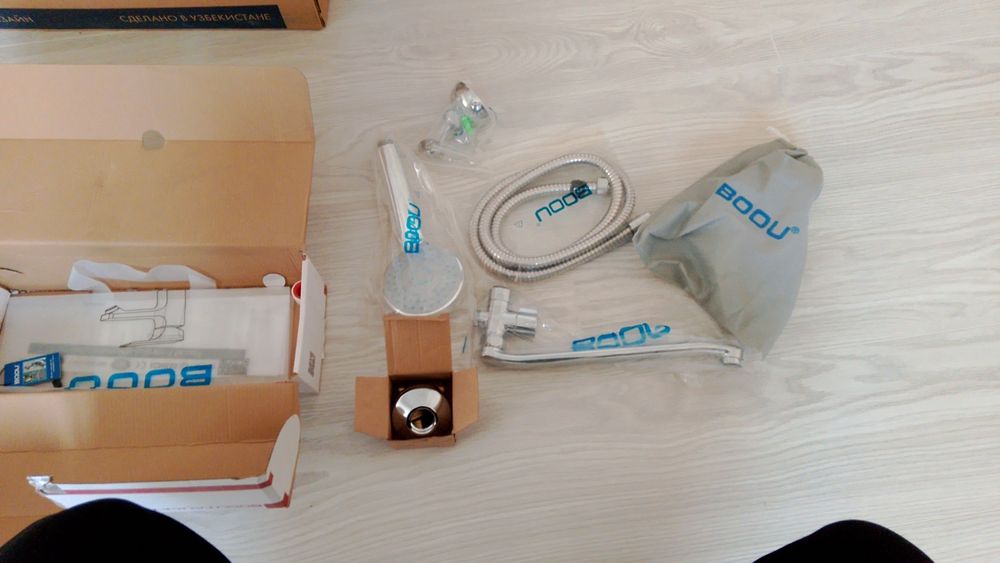 Душавой смистител BOOU фирама, раковина сотилали янги ишлатилмаган янг