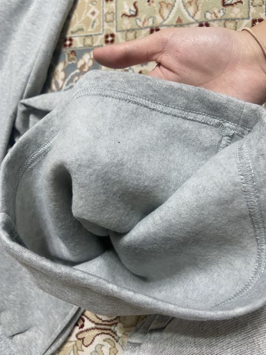 штаны серые широкие