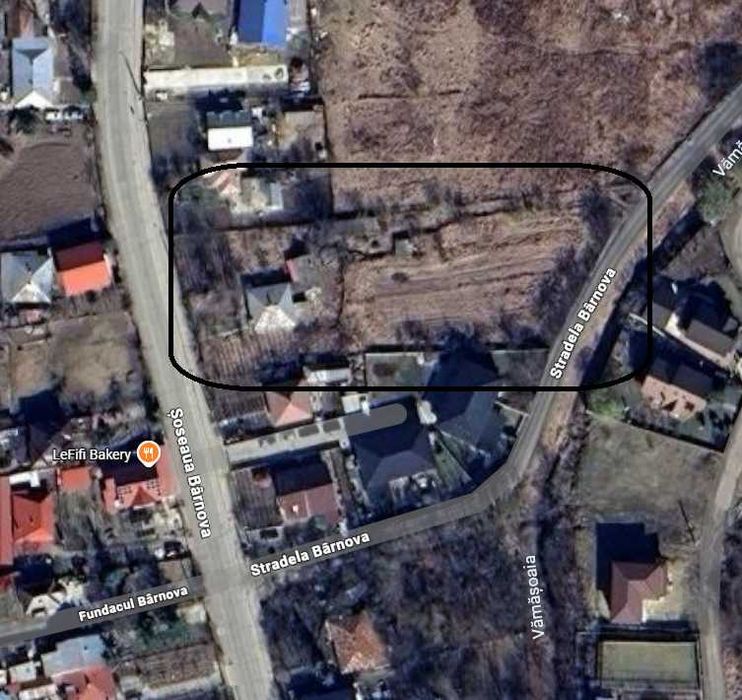 110 EURO/MP Teren de vanzare aprox. 3500MP Hanul Trei Sarmale