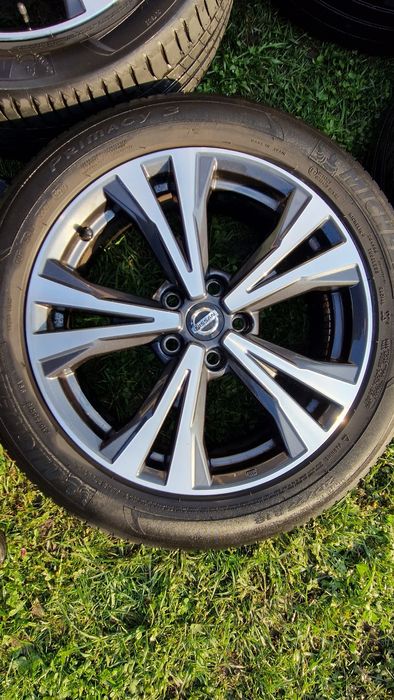 Roți vară Nissan Qashquai jante Al  R18,  X-Trail,  Murano  215 55 18