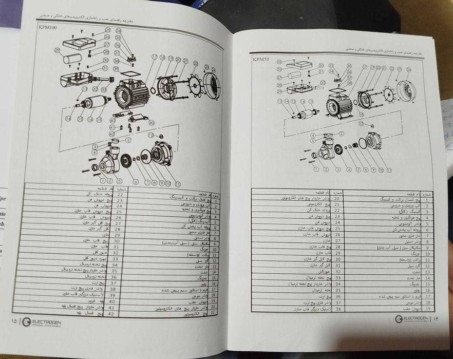 Насос Electrogen water pumps