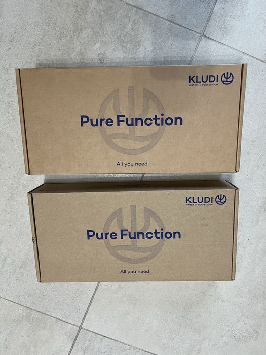 Vand doua baterii lavoar Kludi, ventil inclus - NOU!