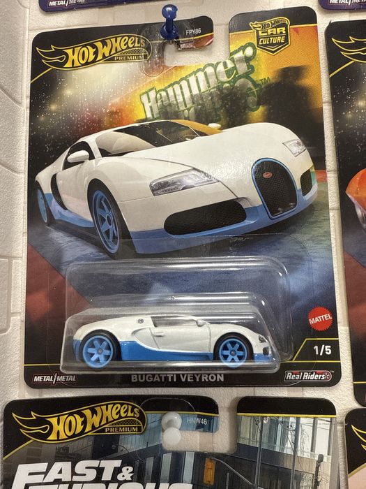 Premium hot wheels set
