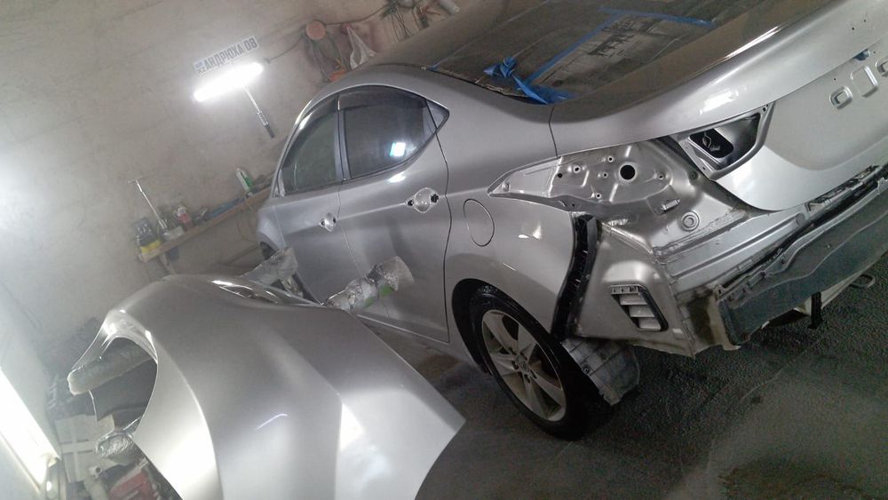 Кузовные работы, покраска автомобиля