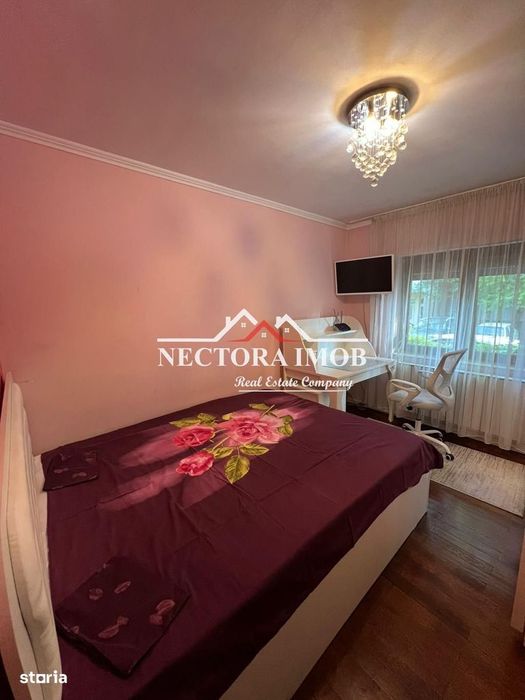 NECTORA IMOB-Apartament 3 camere, Str. Rosiorilor, Parter, Utilat