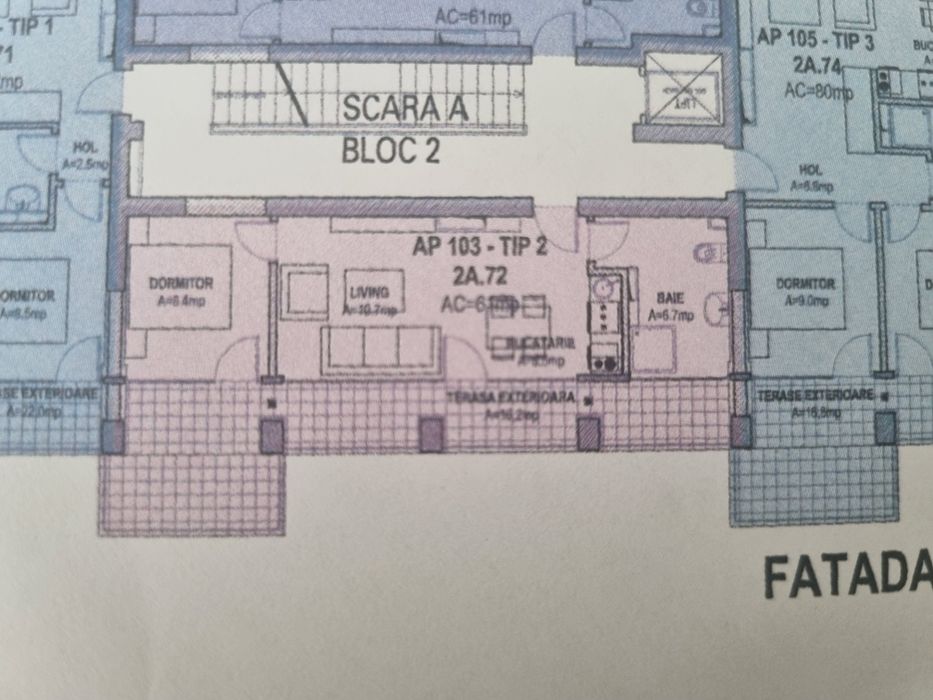 Apartament 2 camere Neptun-Jupiter