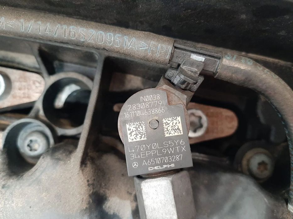 injector 2.2 cdi 651921  mercedes c-class c220 w205 s-class w222 glc x253  a6510703287