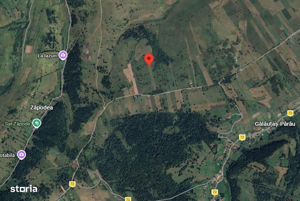 Cota de 9/60 din teren extravilan-Judetul Harghita, loc. Gălăuțaș