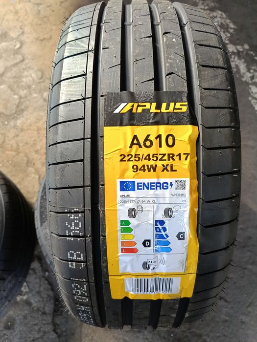 НОВИ ЛЕТНИ -17цола -225/45-1бр.-125лв."APLUS"-с монтаж и баланс
