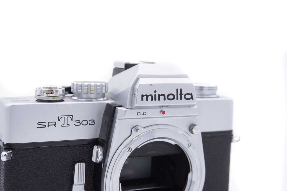 Aparat foto film Minolta SRT 303 montura MD