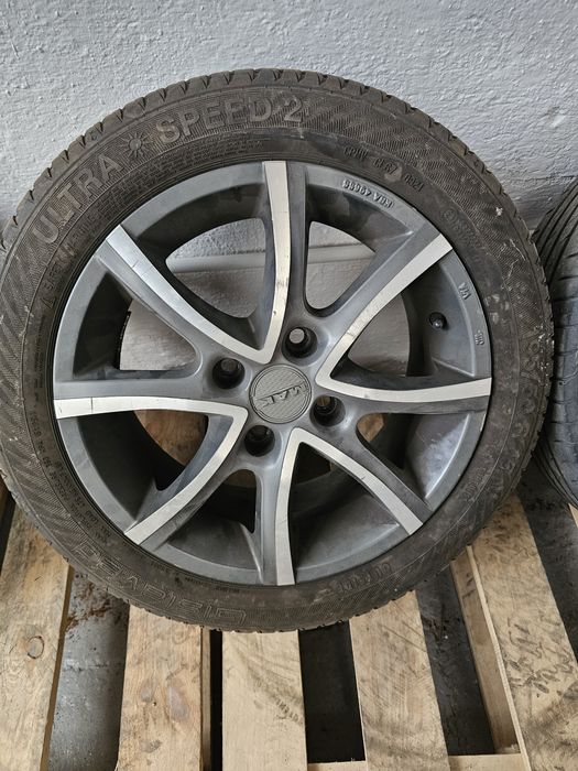 Set jante aliaj  4x108 R15 MAK anvelopa vara compatibile Ford, PSA