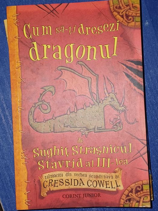 Cum sa-ti dresezi dragonul Cressida Cowell
