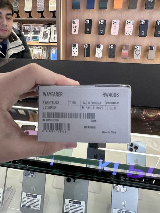 Ray Ban Meta Shiny Black