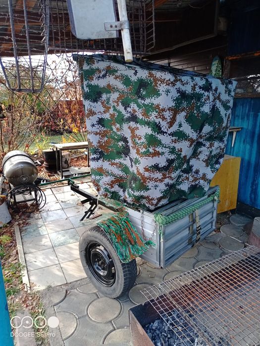 Рыбацкий прицеп для мотоблока