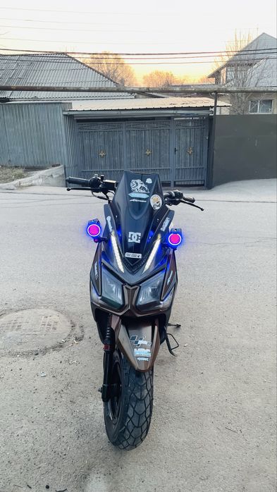 Мопед самурай на хаду