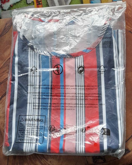 Нова дамска блуза с къс ръкав, размер S