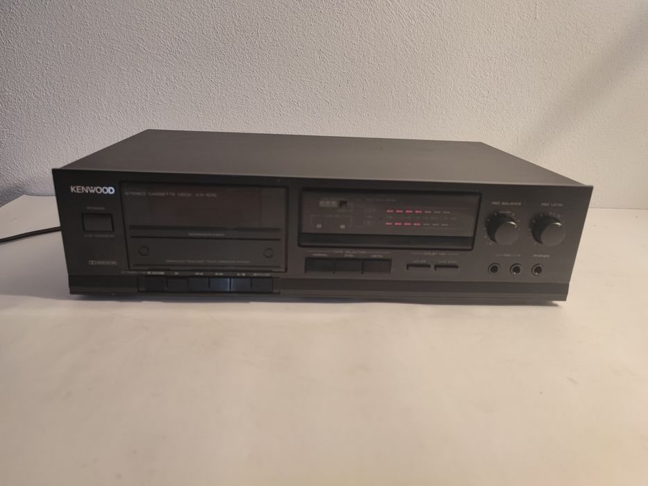 Deck Kenwood KX 1010 stereo cassette deck made in Japan