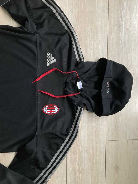 AC Milan Adidas Милан Адидас мъжко горнище горница суитчър размер L
