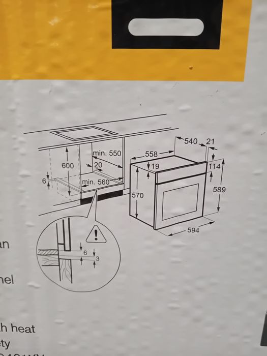 Чисто нова фурна за вграждане " Zanussi" 200 евро! Промоция!