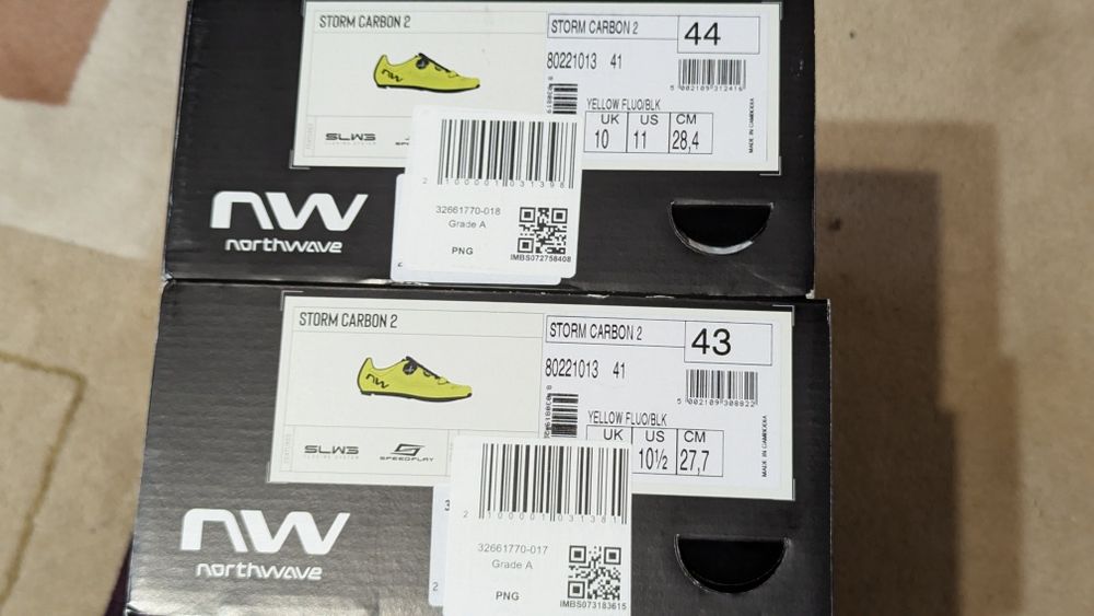 Încălțăminte northwave storm carbon 2 cursiera șosea ciclism bicicletă